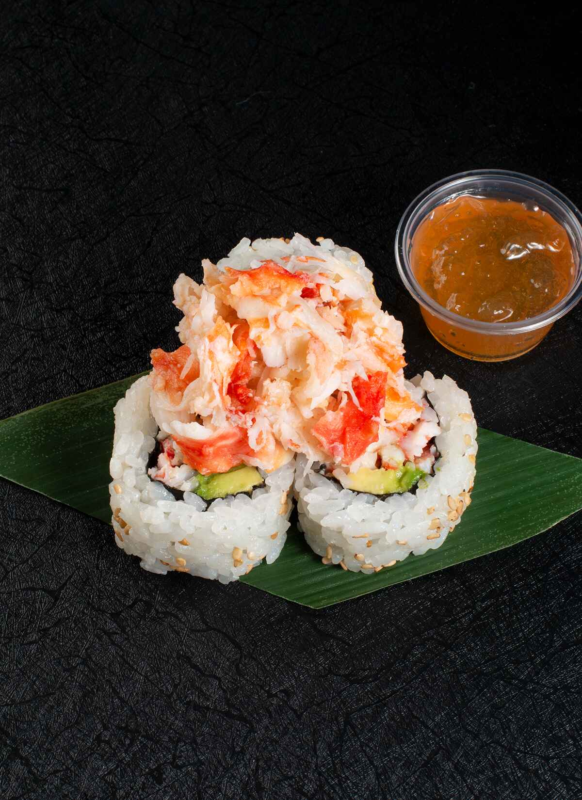 Royal King Crab Roll with Umami Jelly