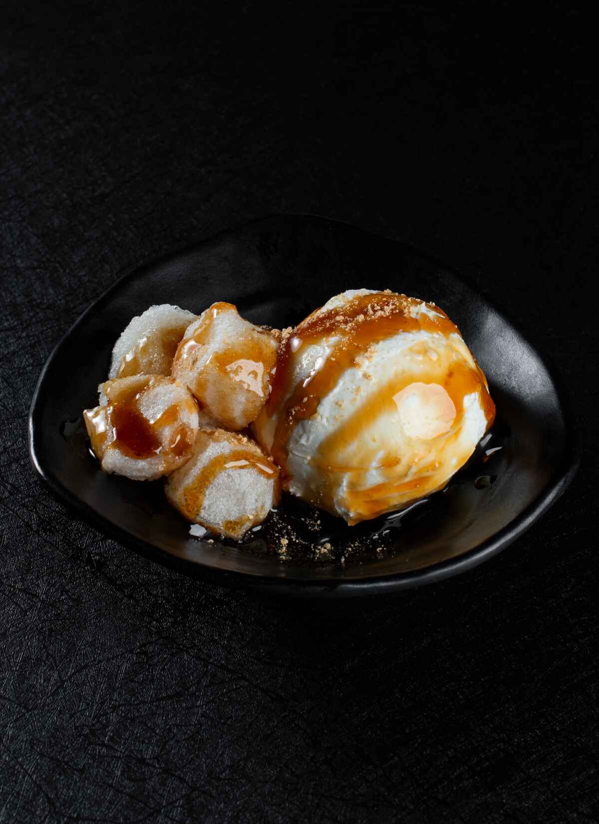 Crispy Mochi Sundae