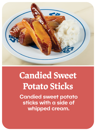Candied Sweet Potato Sticks