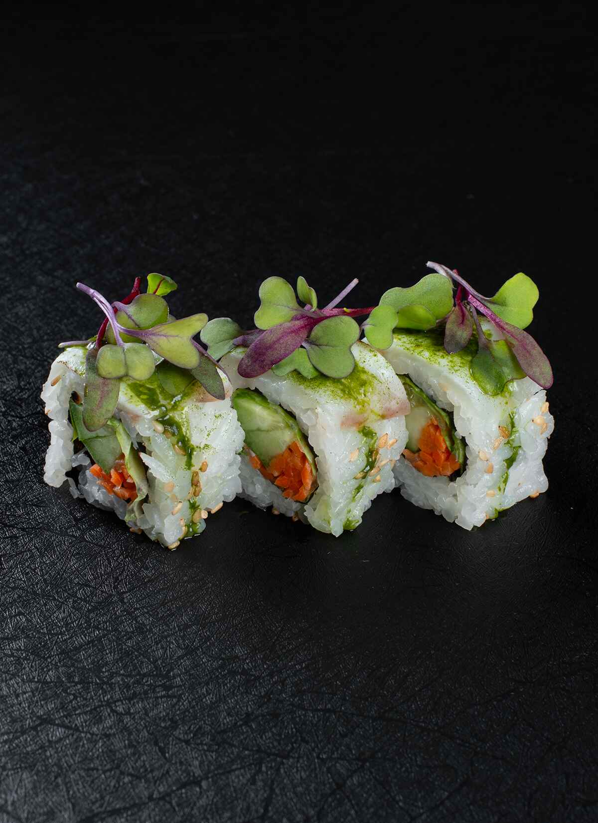 Seared Matcha Sea Bream Roll*