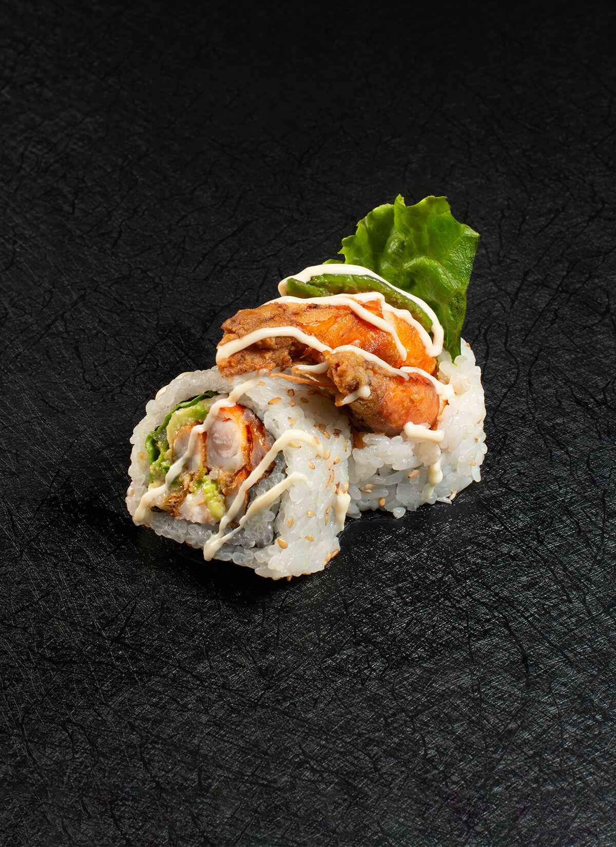 Soft-shell Shrimp Roll