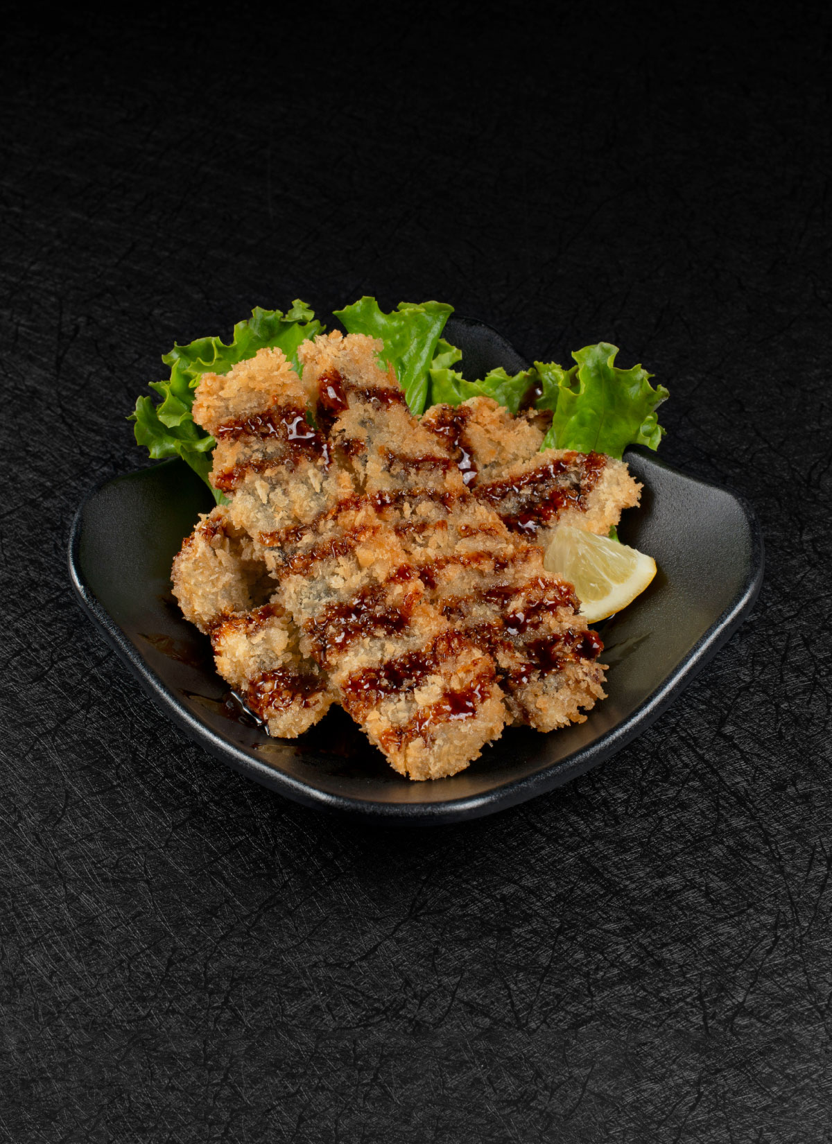 Fried Sardines with Teriyaki Dashi Sauce