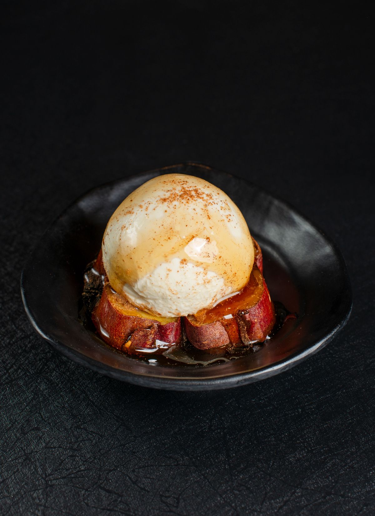 Japanese Sweet Potato Cinnamon Sundae