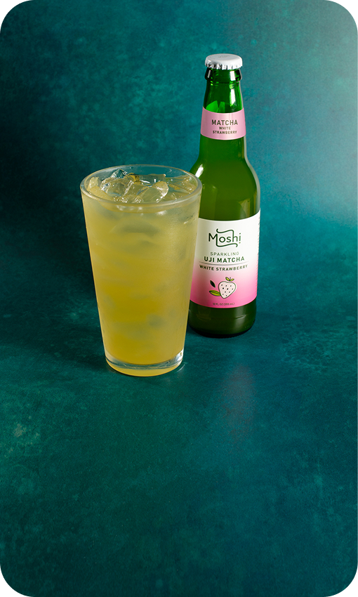 Sparkling Uji Matcha White Strawberry