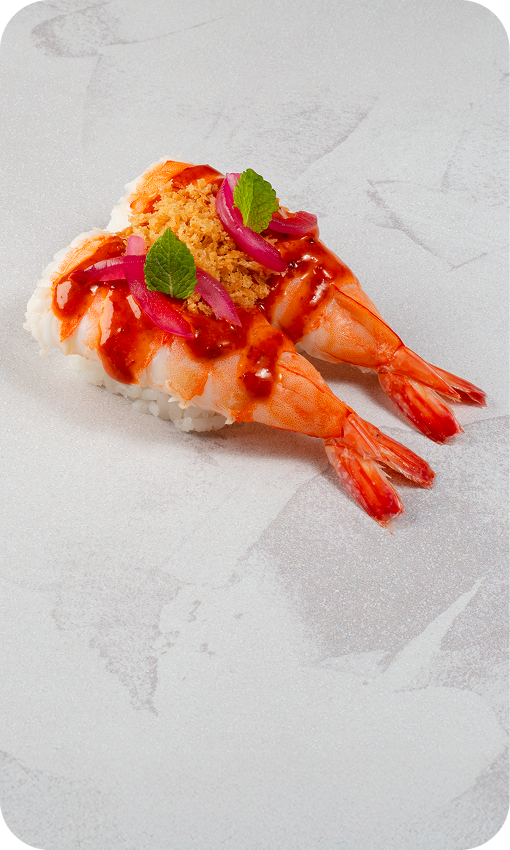 Spicy Glazed Jumbo Shrimp Spicy Glazed Jumbo Shrimp