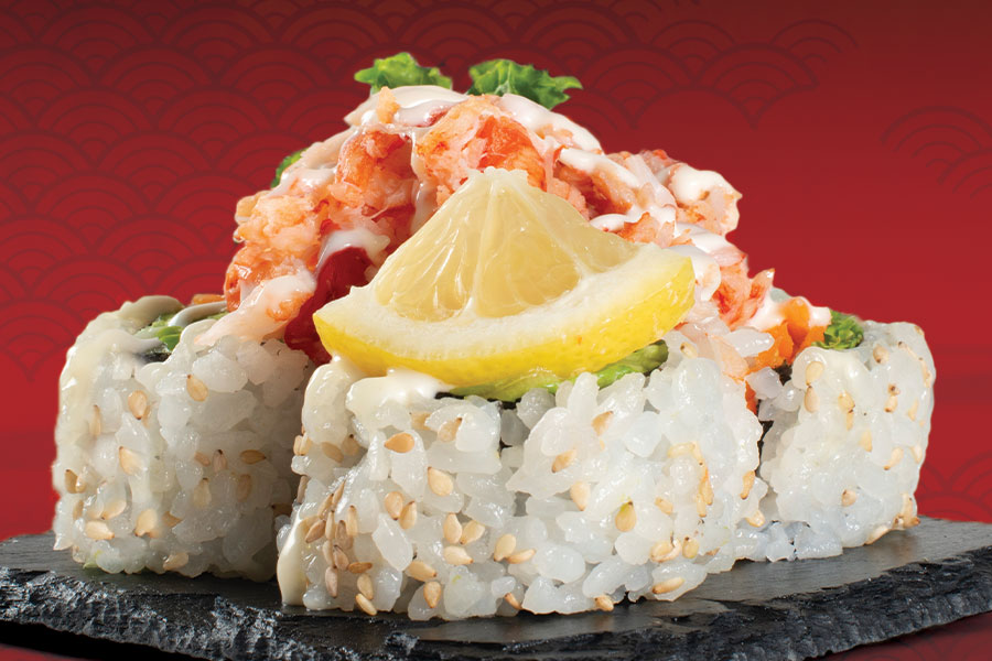 Lobster Roll with Yuzu Cream
