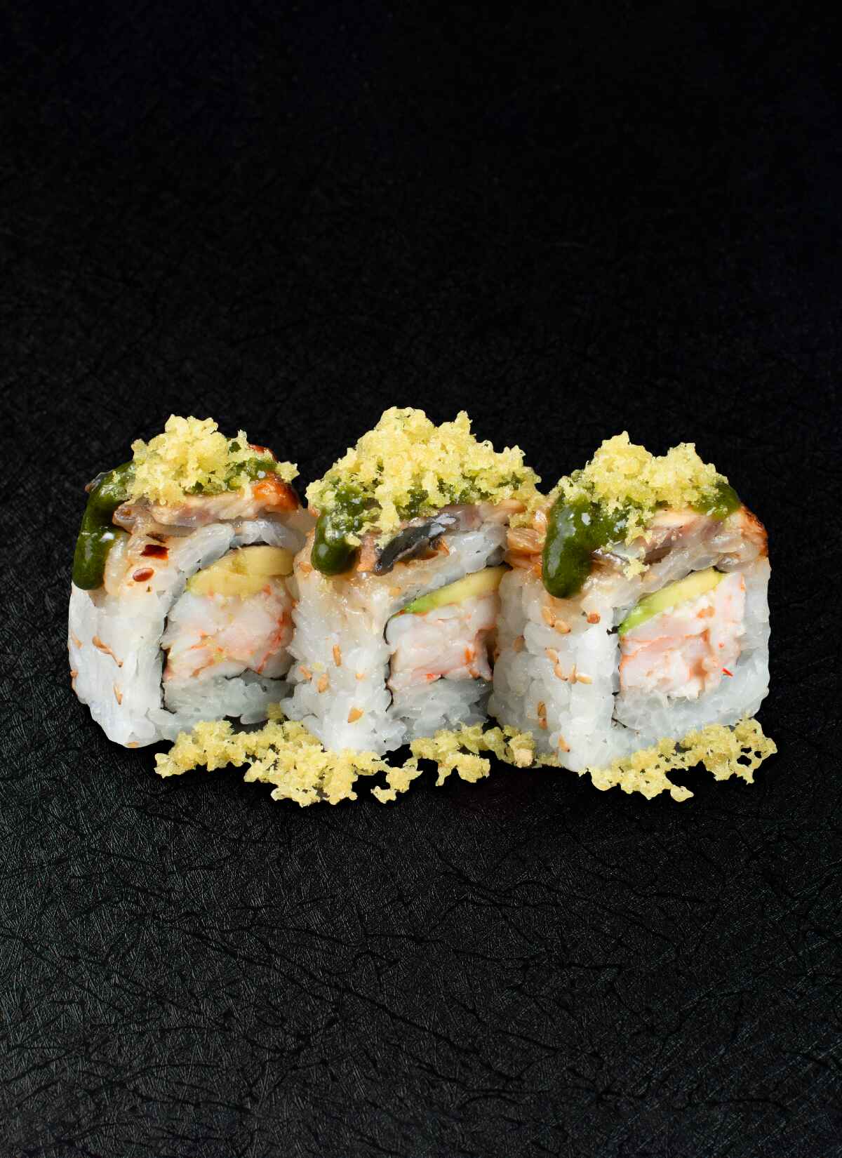 Matcha Crunchy Eel Roll