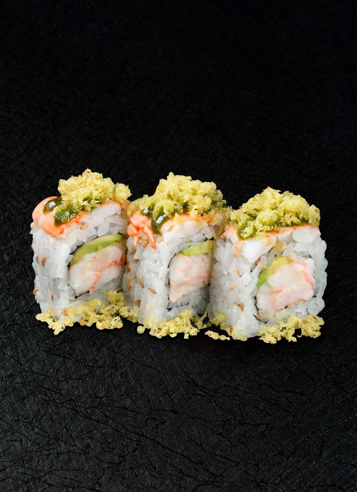 Matcha Crunchy Shrimp Roll