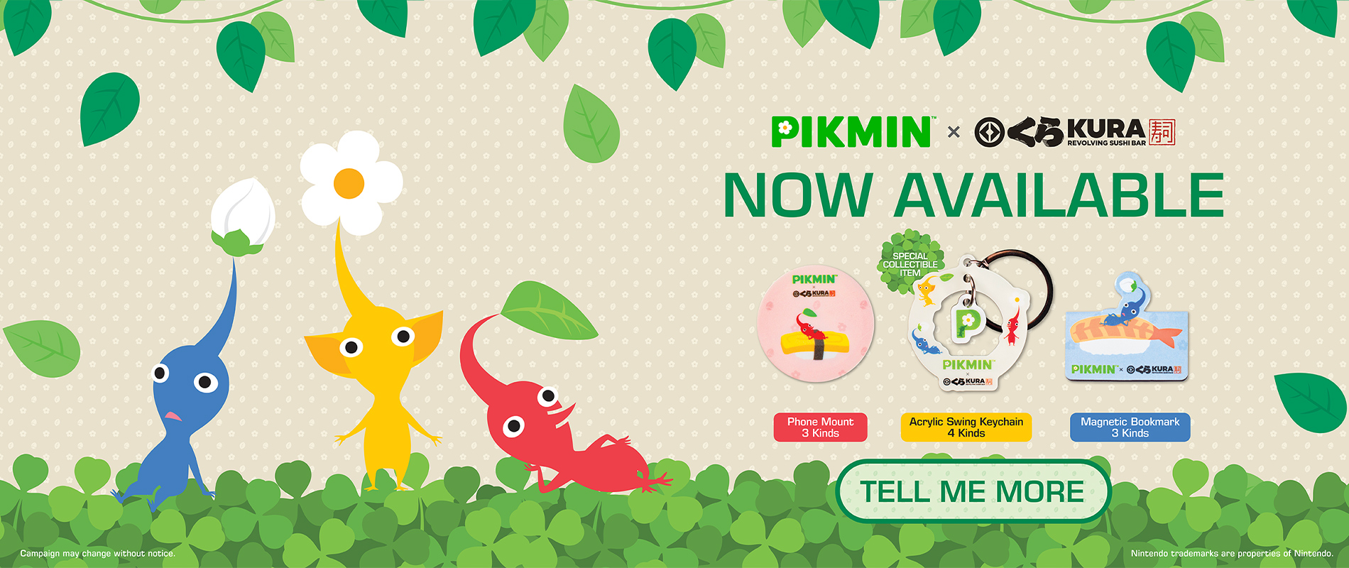 Pikmin Bikkura Pon Collaboration