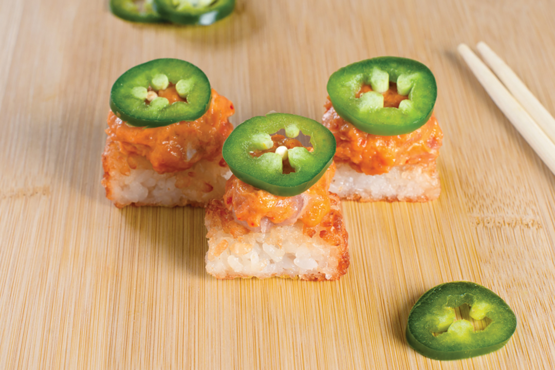 Crispy Rice with Spicy Tuna