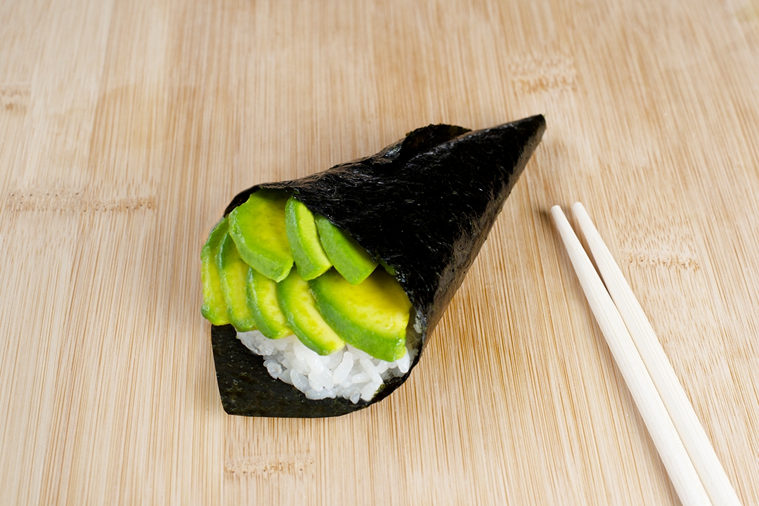 Avocado Hand Roll - Seaweed