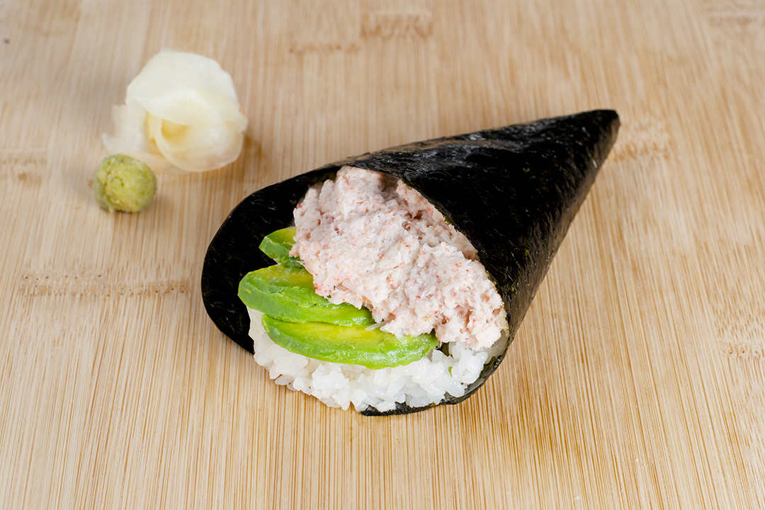 Snow Crab California Hand Roll - Seaweed