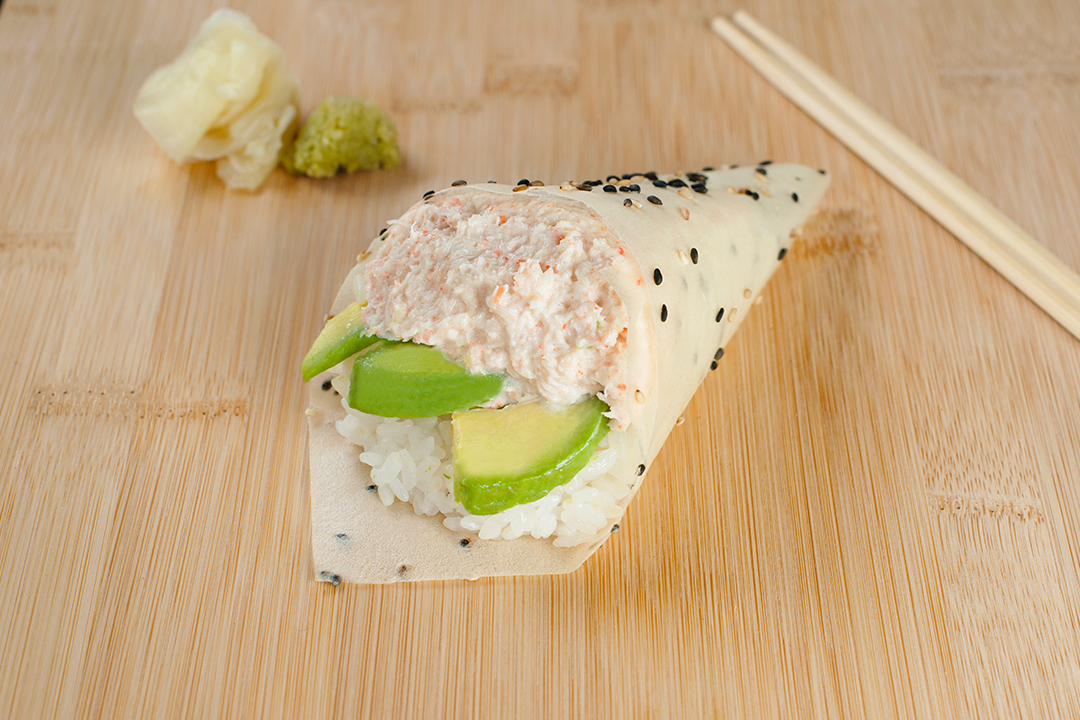 Snow Crab California Hand Roll - Soy Paper