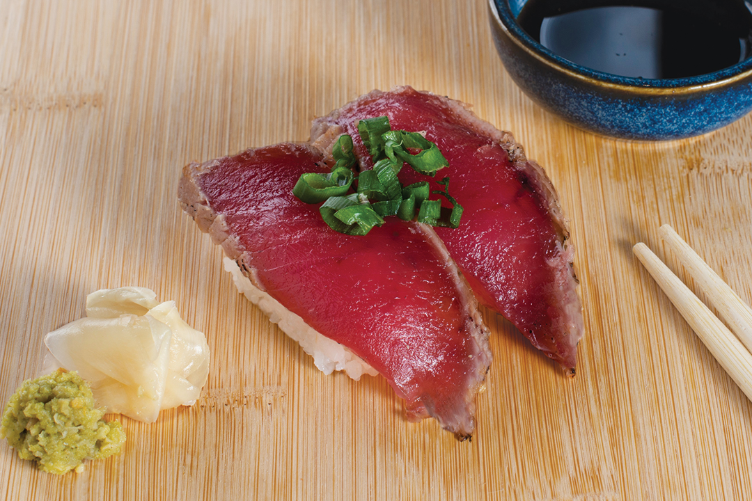 Garlic Skipjack Tuna*