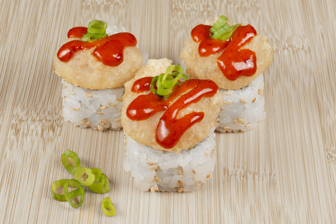 Spicy Popcorn Shrimp Roll (3pcs)*