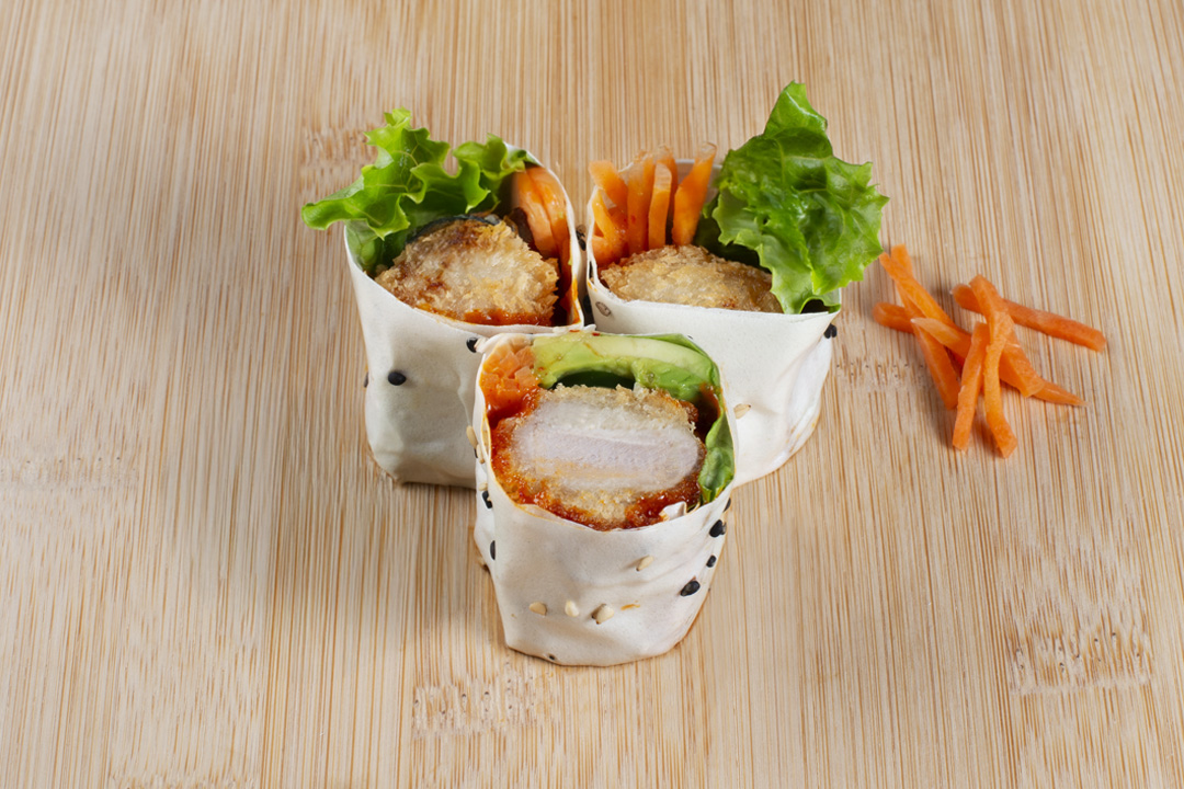 Spicy Panko Tuna Wrap