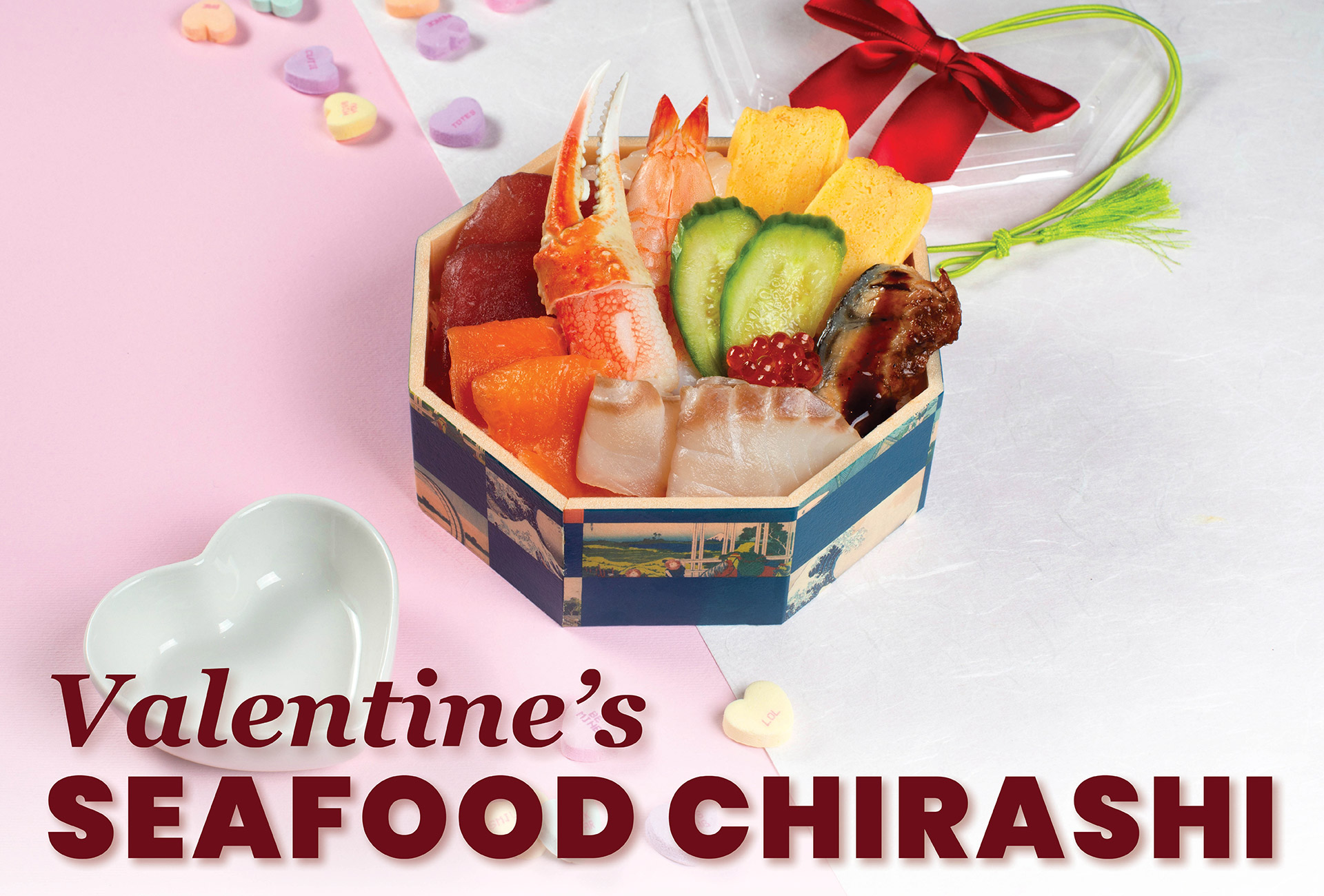 Valentine’s Day Chirashi