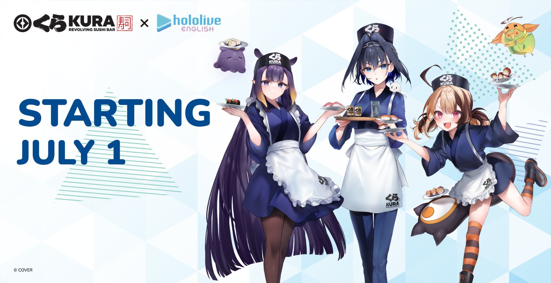 Hololiveenglish bikkura pon collaboration