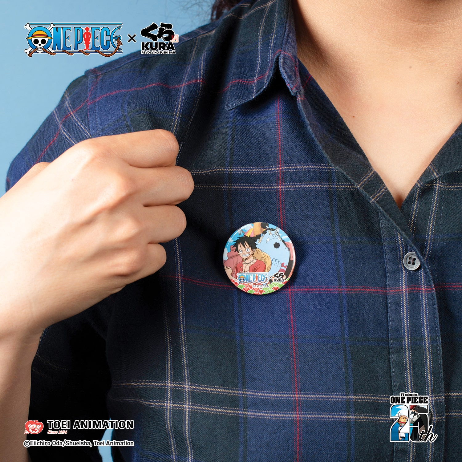 Photo-by-Emily-J.-Davis-One-Piece-Bikkura-Pon-Collection-Luffy-&-Jinbe-Can-Badge-Prize